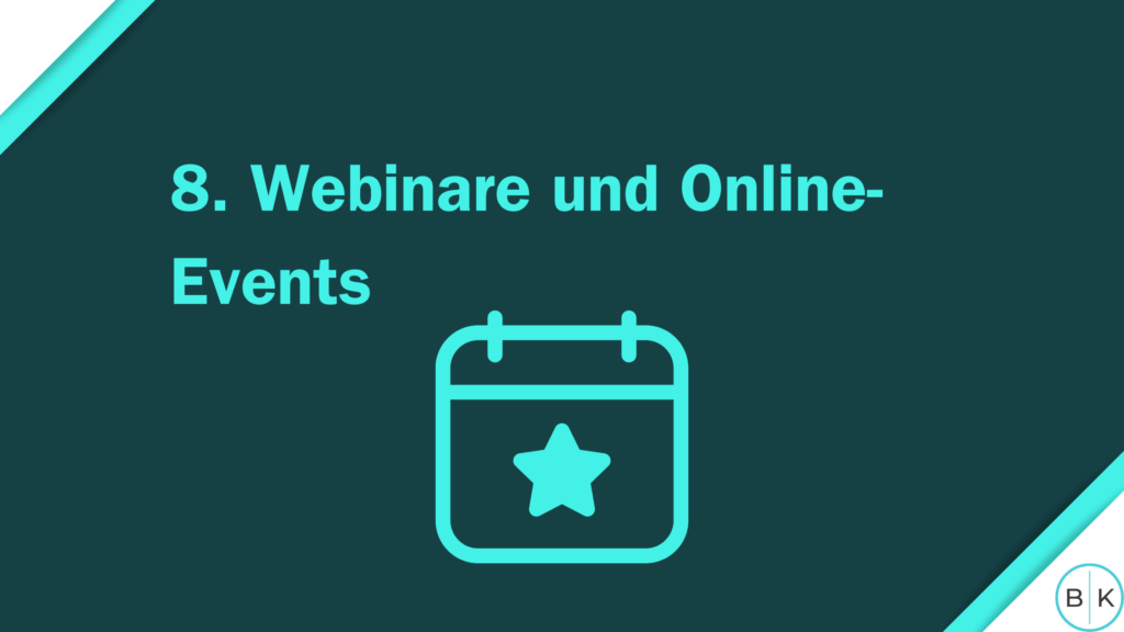 Lead-Generierung Webinar